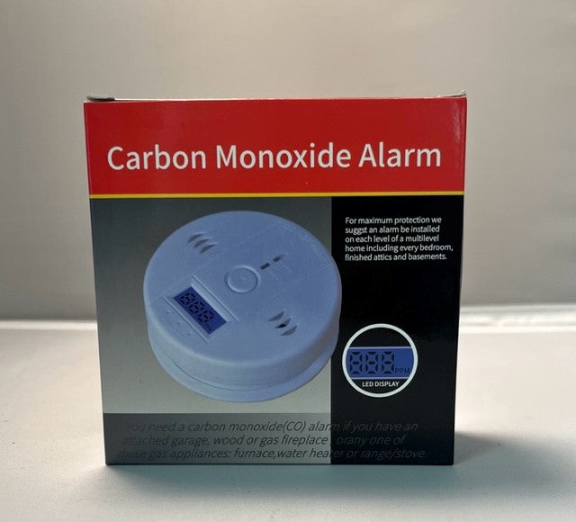 Carbon Monoxide Detector (AA Batteries not included)