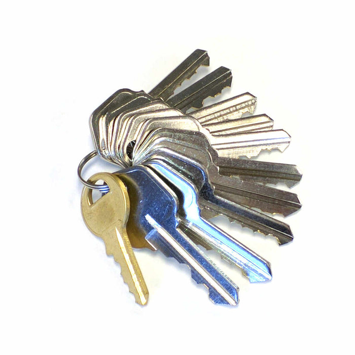 Contractor Master Key Set (11 keys stamped w/ code)